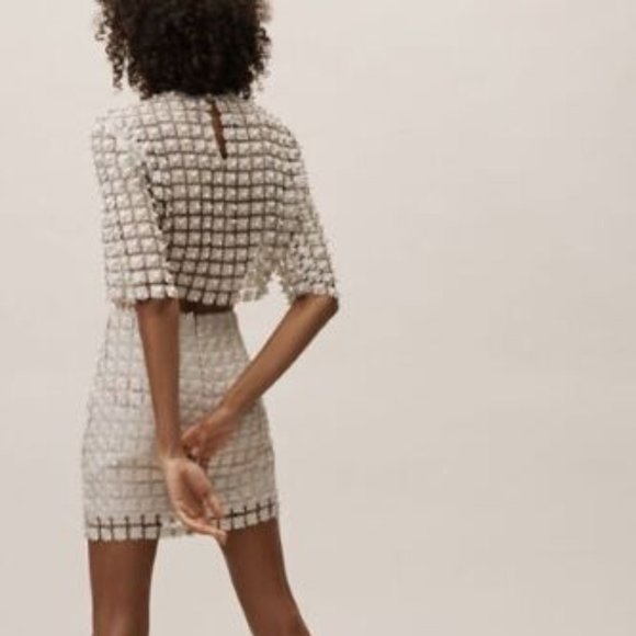 BHLDN x Elliatt Champagne Pearl Two Piece Set NWT - Picture 2 of 5